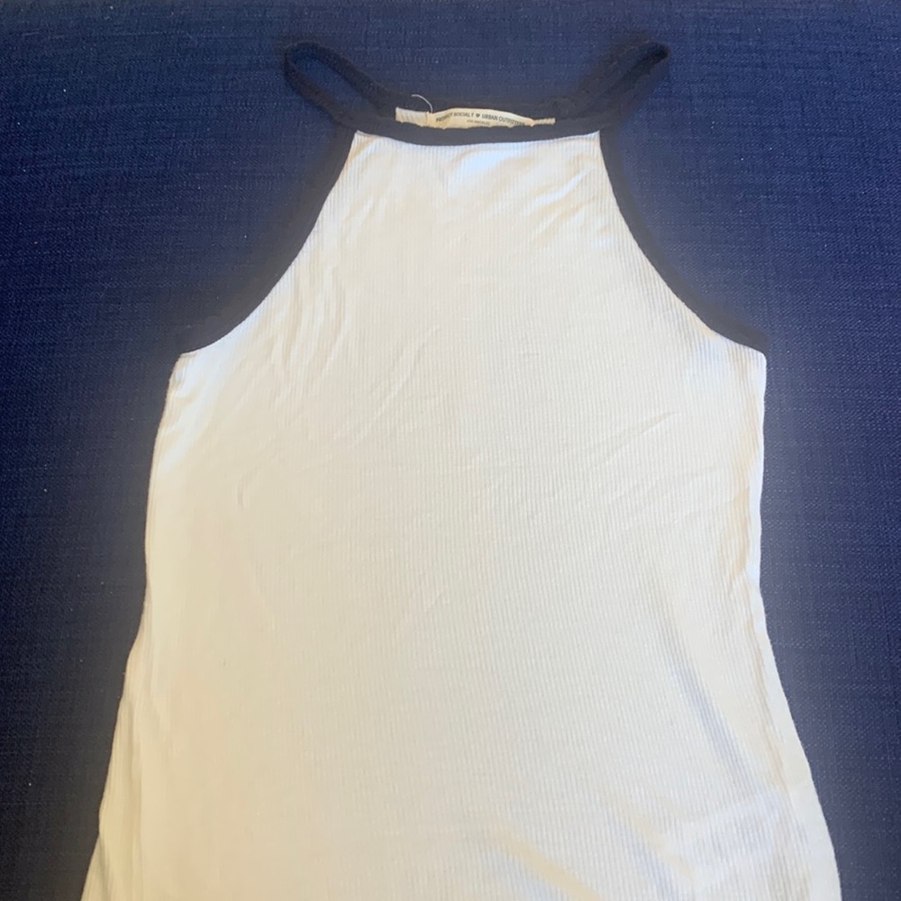 white urban top - sheer